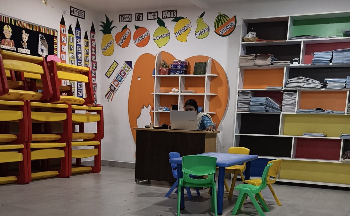 Kids in Classroom with Teachers